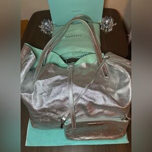 For bombshell428 Trade Tiffany & Co Lrg tote, pouch, & dusty